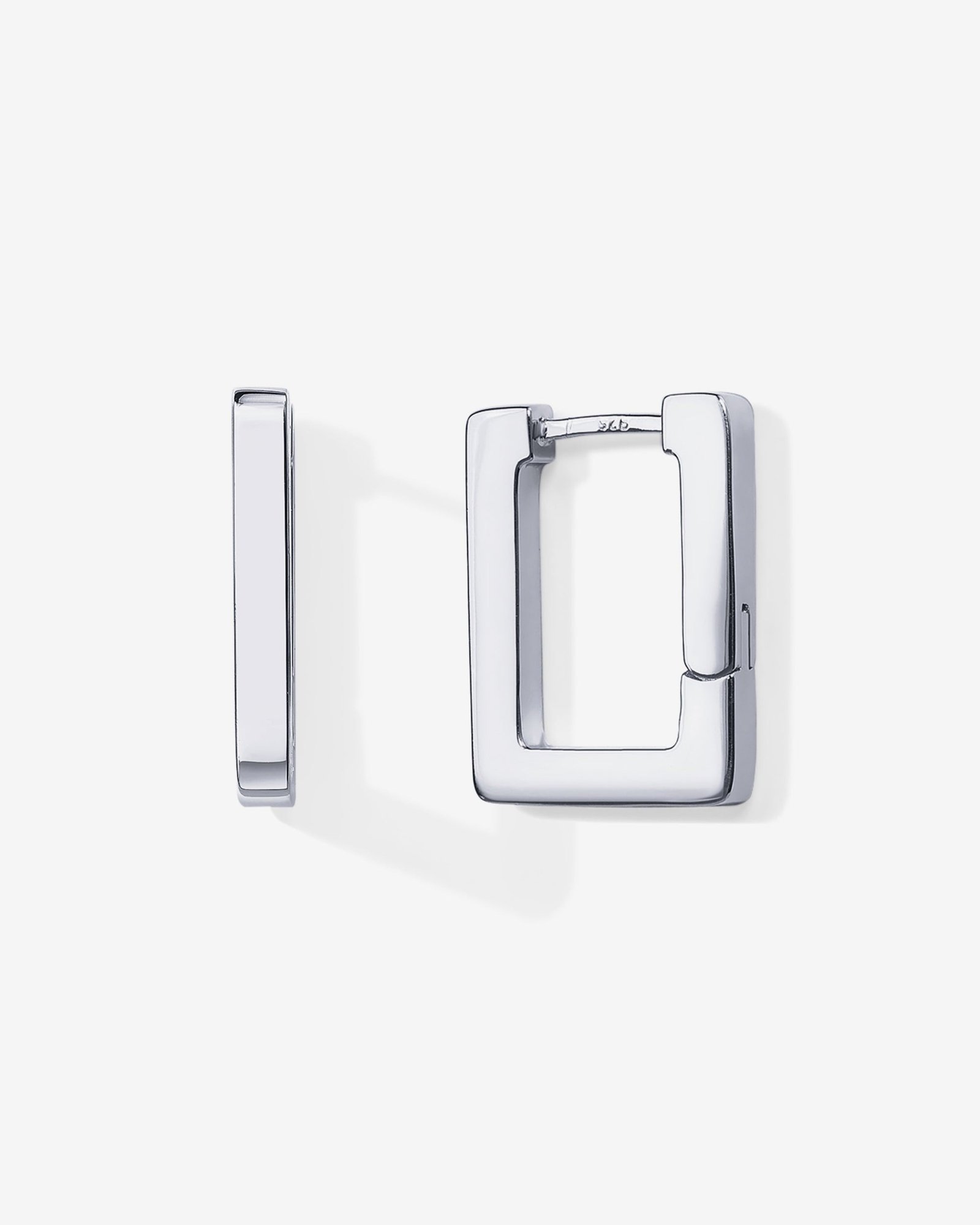 Zoe Rectangle Hoops - Image 14