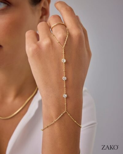 Maren Wave Hand Chain
