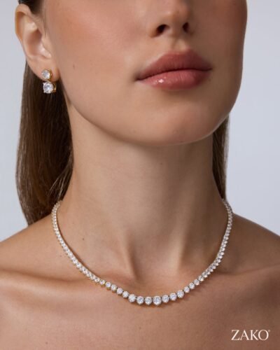 Aurelia Tennis Necklace