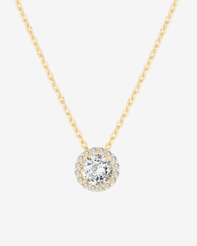 Sienna Halo Necklace