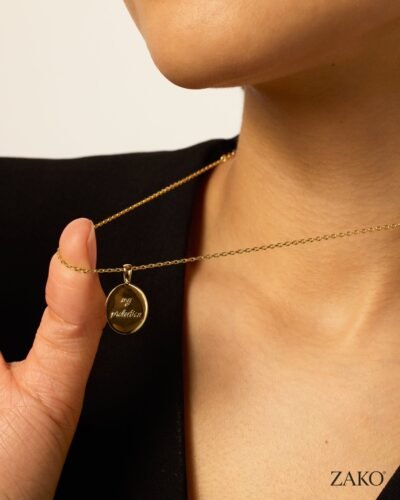 Olive Hamsa Pendant