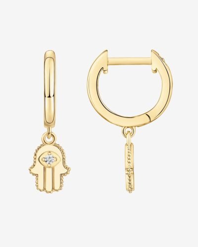 Dalia Hamsa Huggies