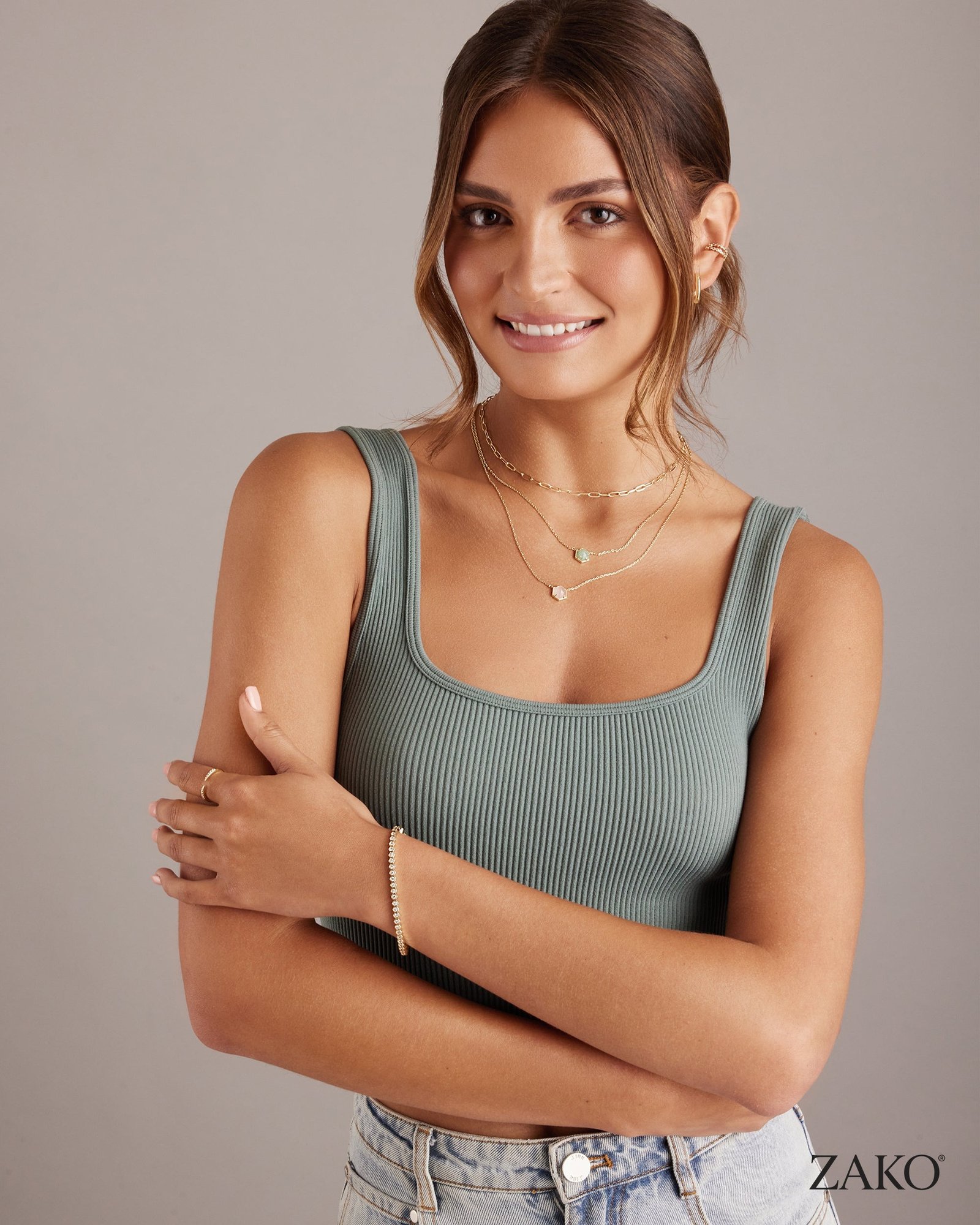 Alma Gemstone Necklace - Image 12