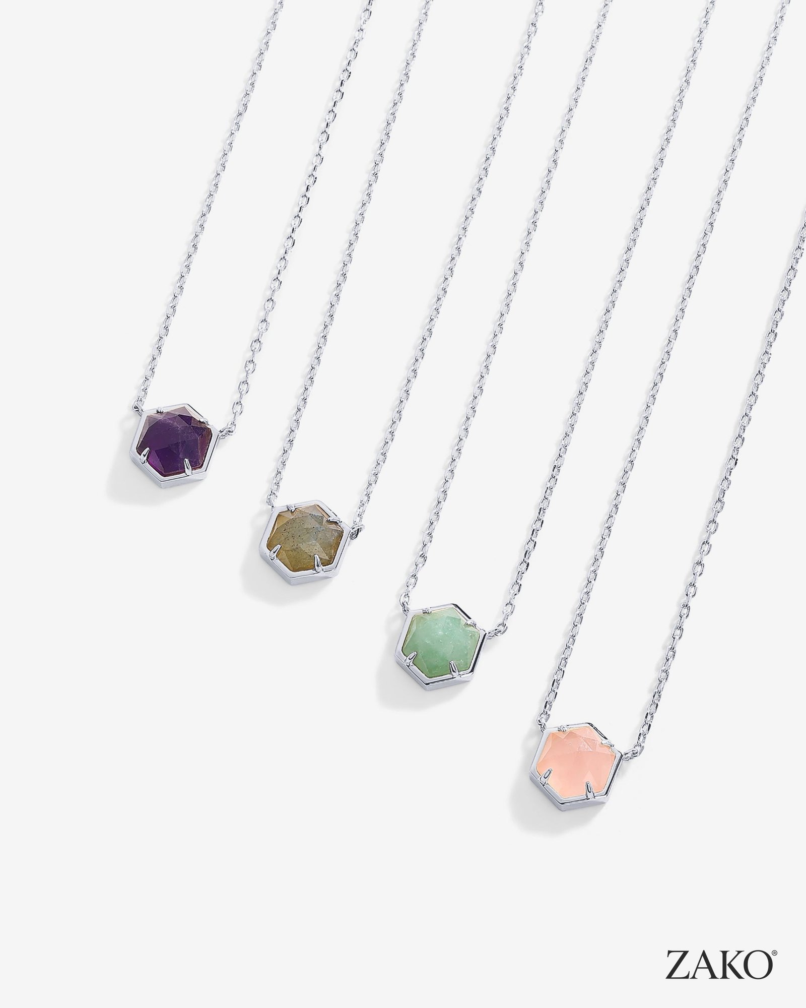 Alma Gemstone Necklace - Image 16