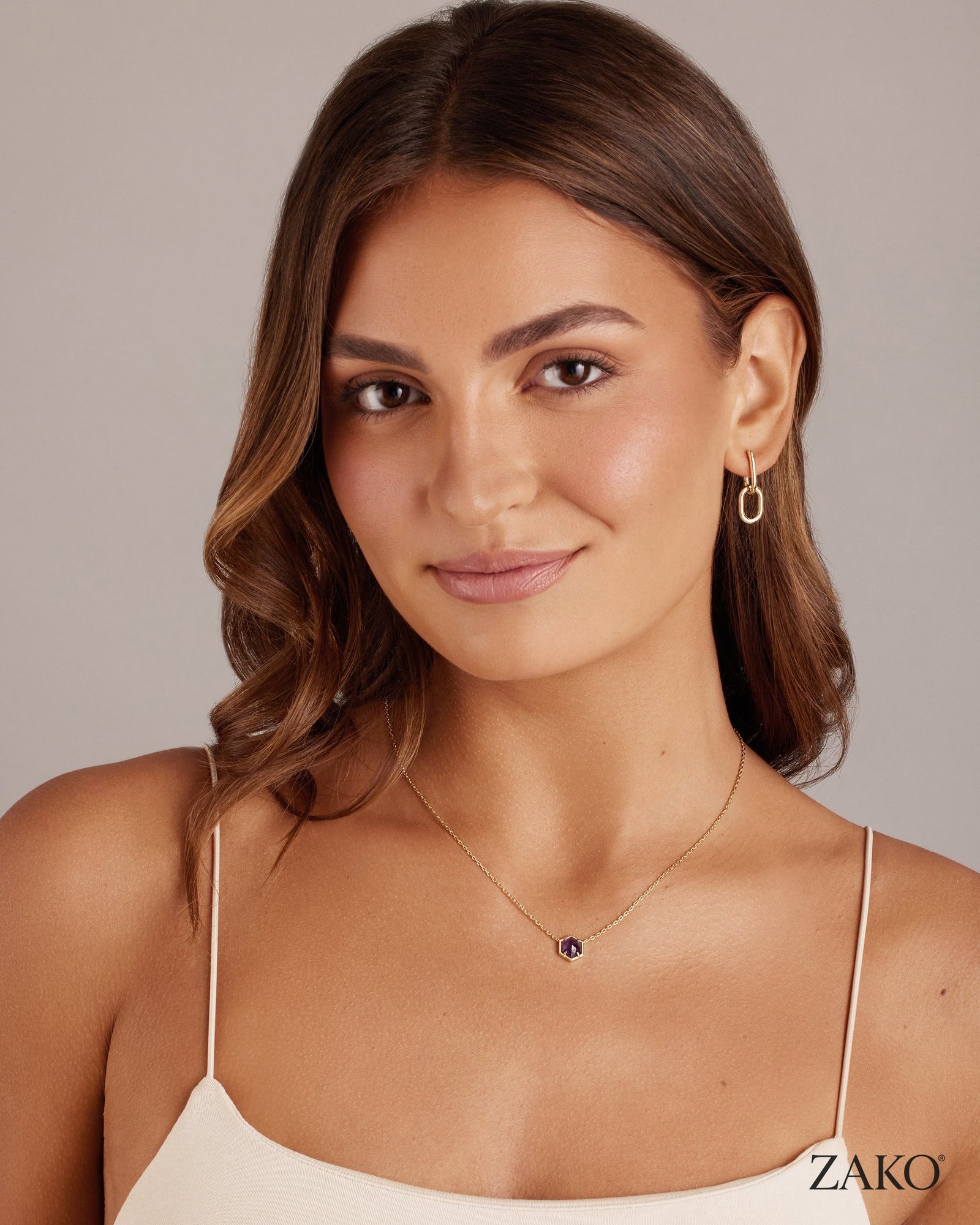 Alma Gemstone Necklace - Image 6