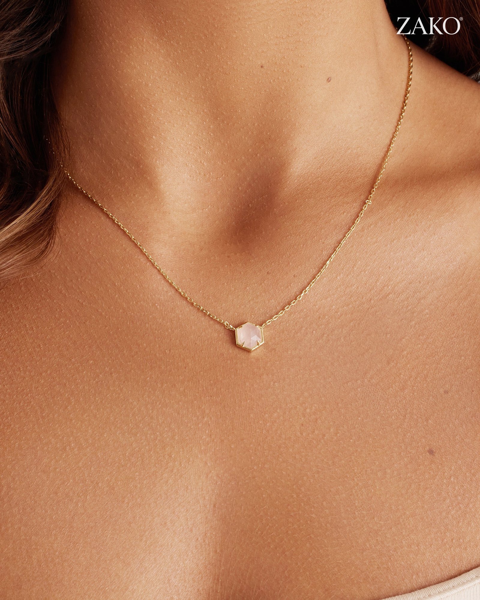 Alma Gemstone Necklace - Image 7