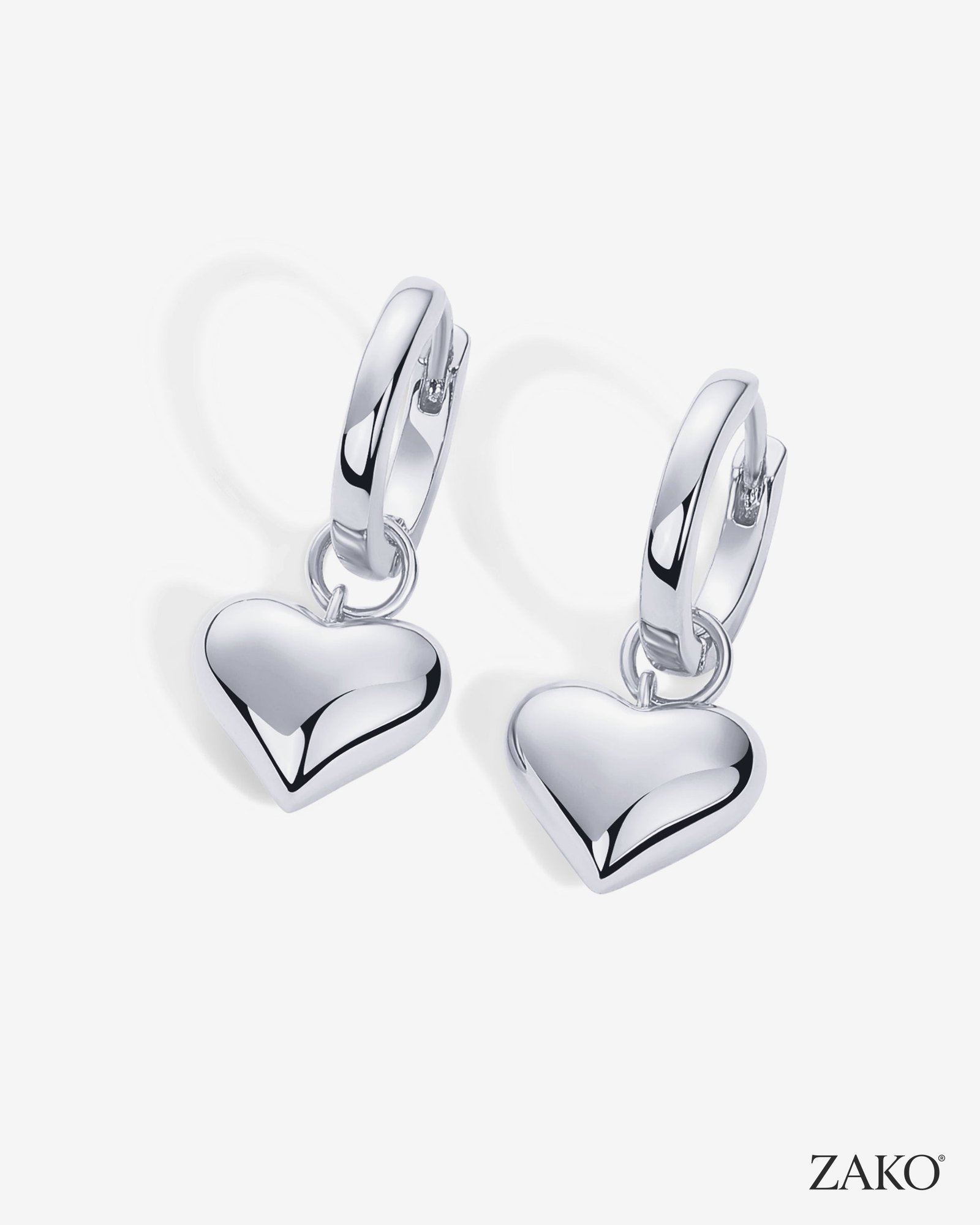 Selene Heart Earrings - Image 8