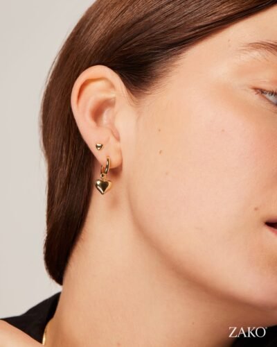 Selene Heart Earrings
