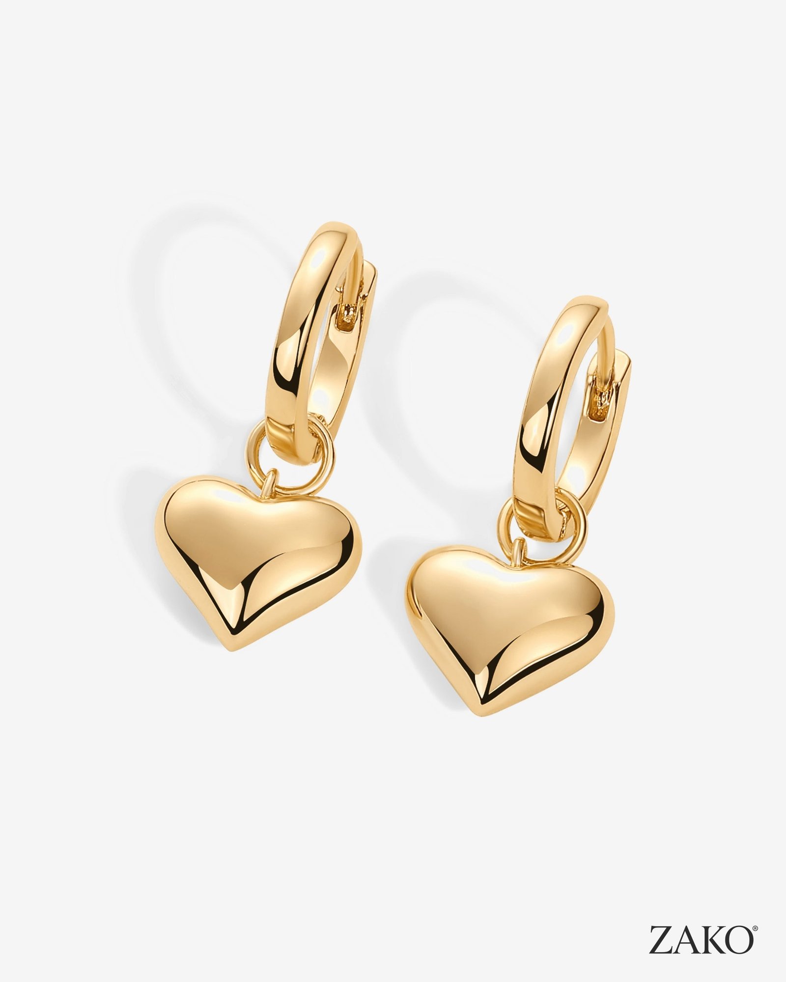 Selene Heart Earrings - Image 3