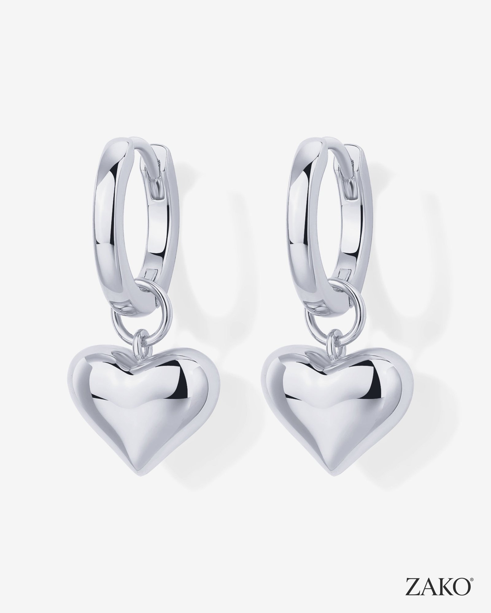 Selene Heart Earrings - Image 7