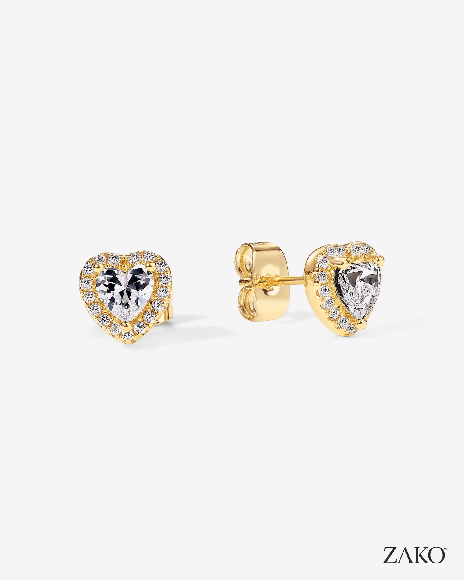 Mae Heart Studs - Image 3