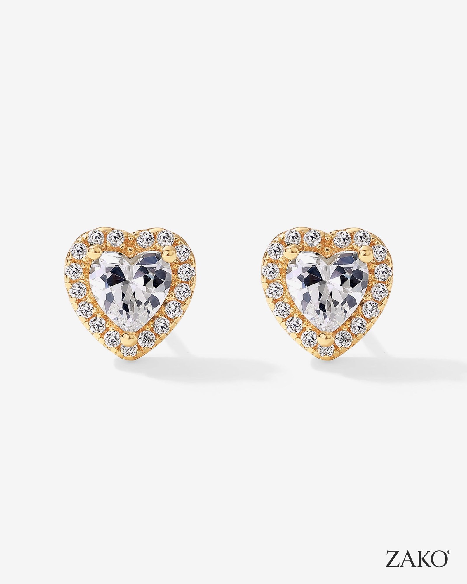 Mae Heart Studs - Image 4