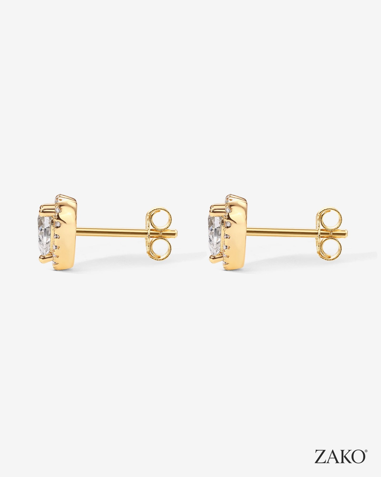 Mae Heart Studs - Image 5
