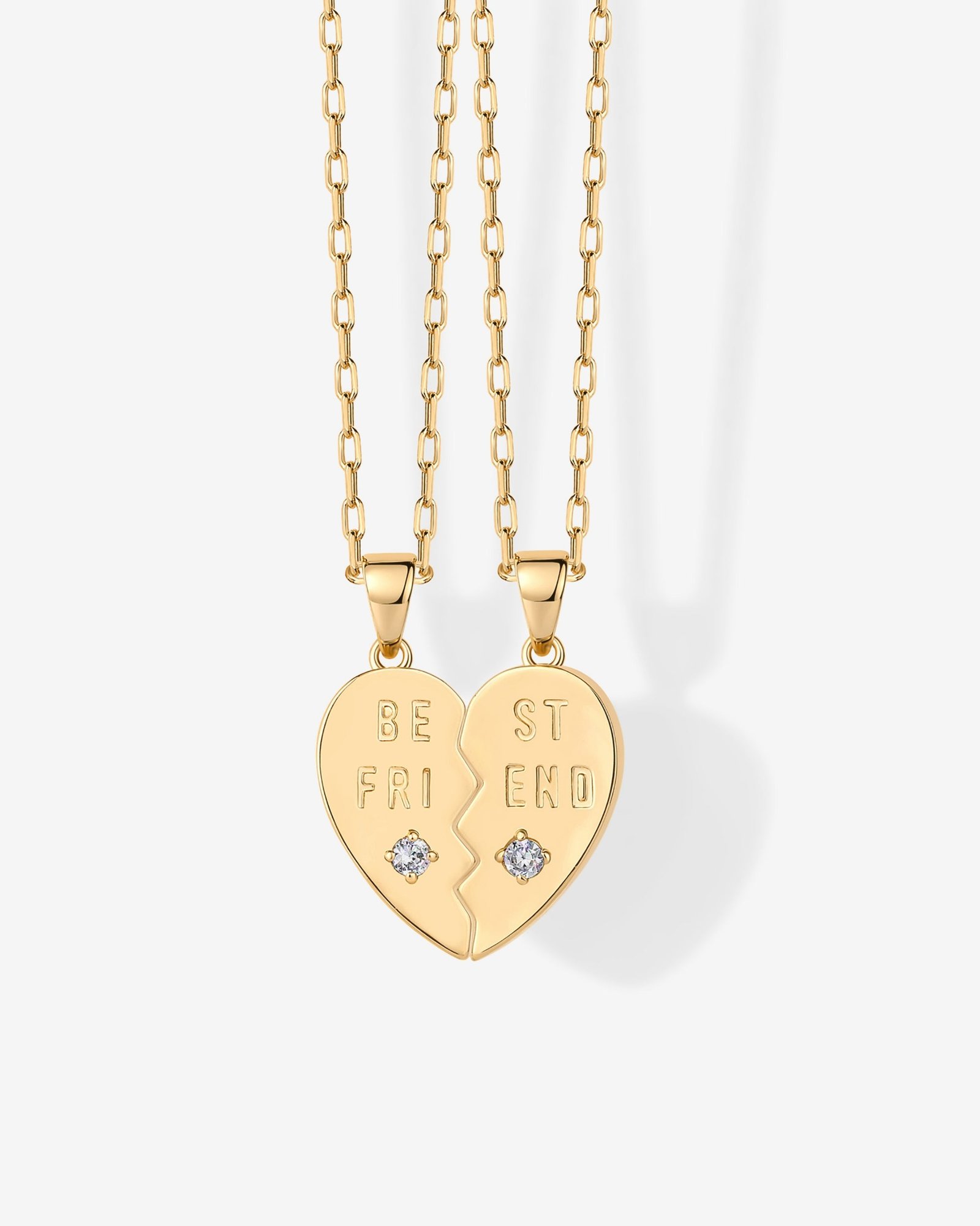 Sylvie Heart Necklace Set
