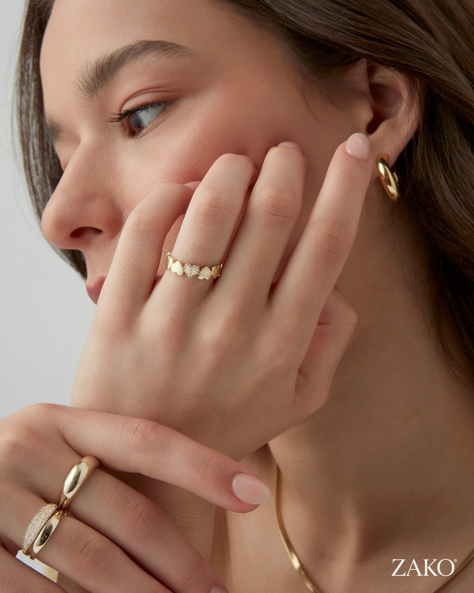 Cleo Heart Ring - Image 4