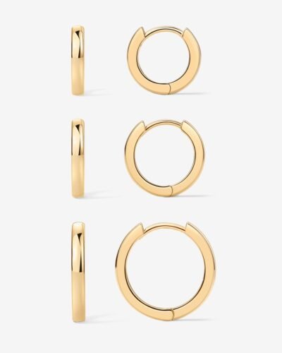 Iris Huggie Hoop Set (3 pairs)