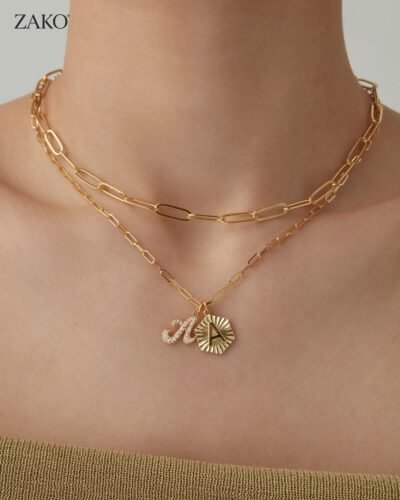 Camille Initial Pendant