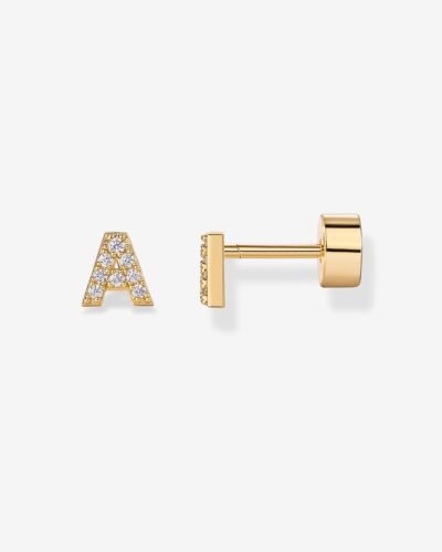 Ines Letter Studs