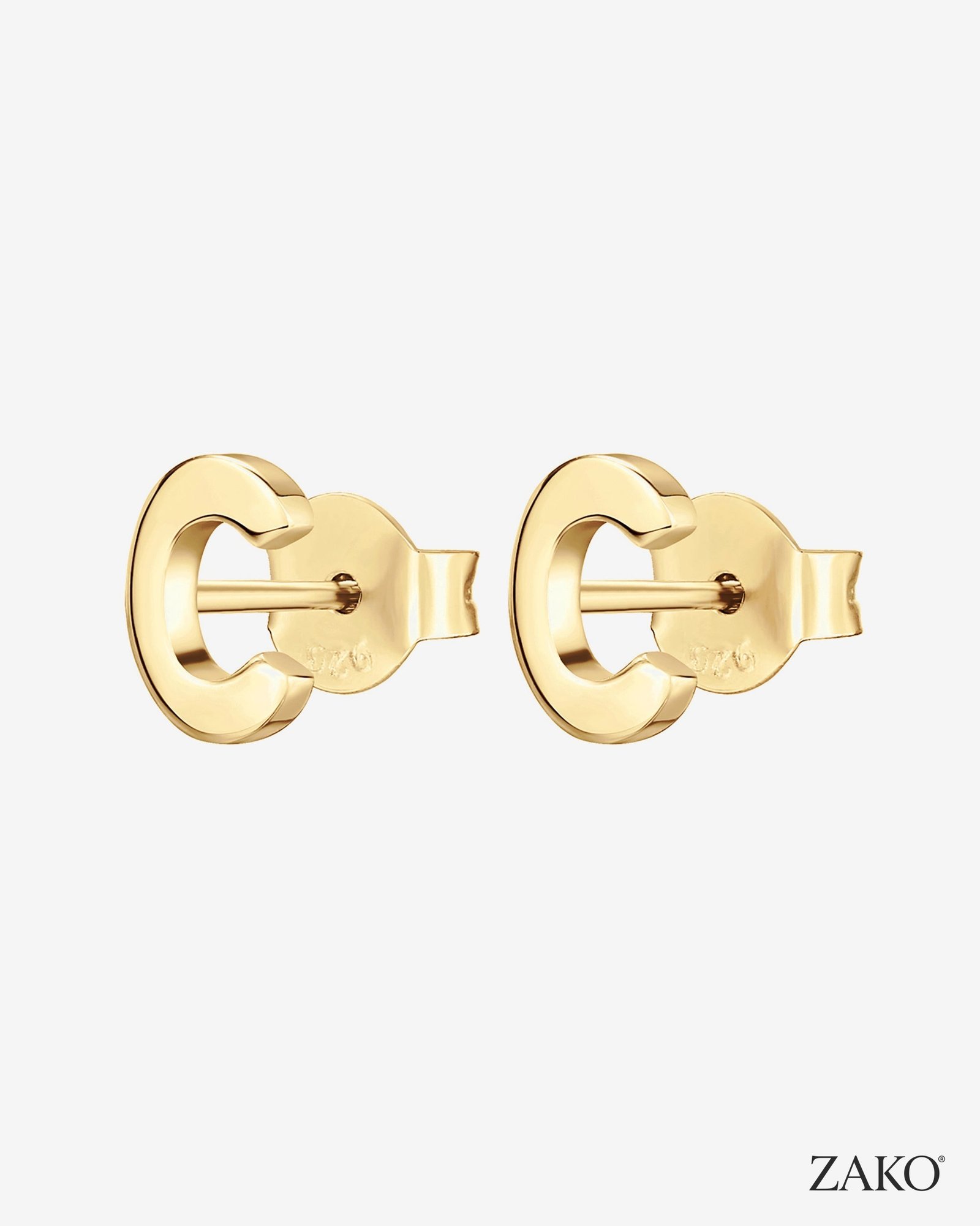 Belle Initial Studs - Image 8