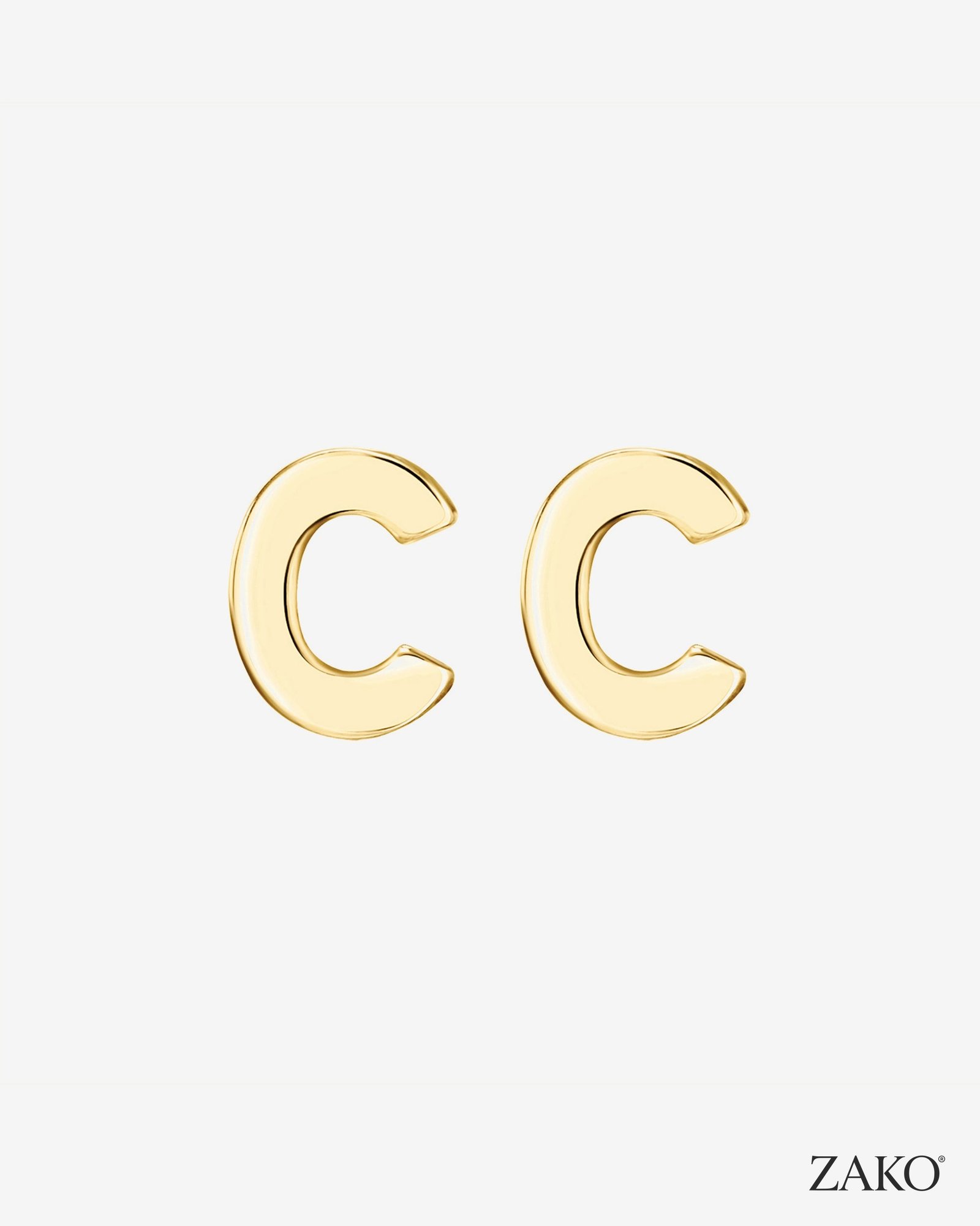 Belle Initial Studs - Image 9