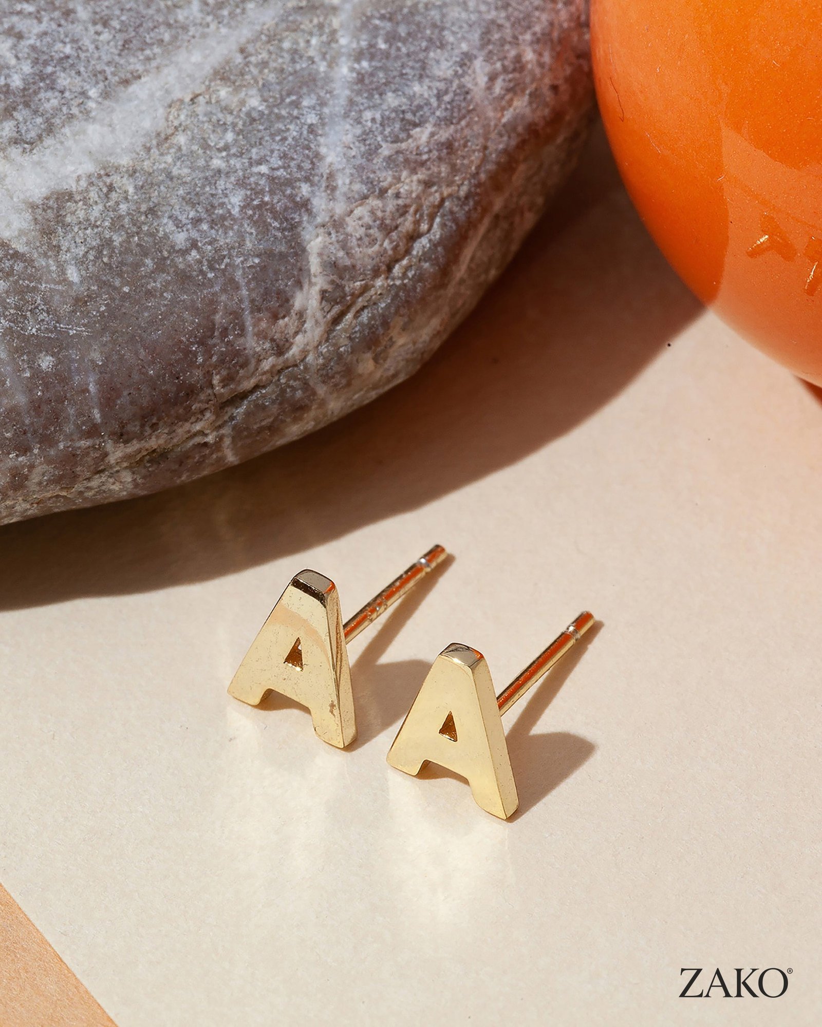 Belle Initial Studs - Image 14