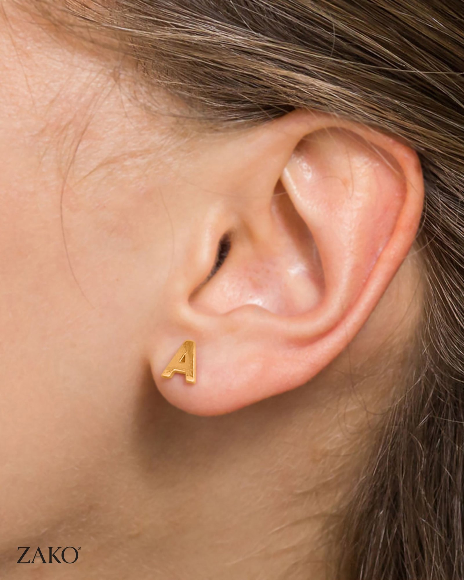 Belle Initial Studs - Image 15