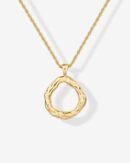 Leona Hammered Pendant