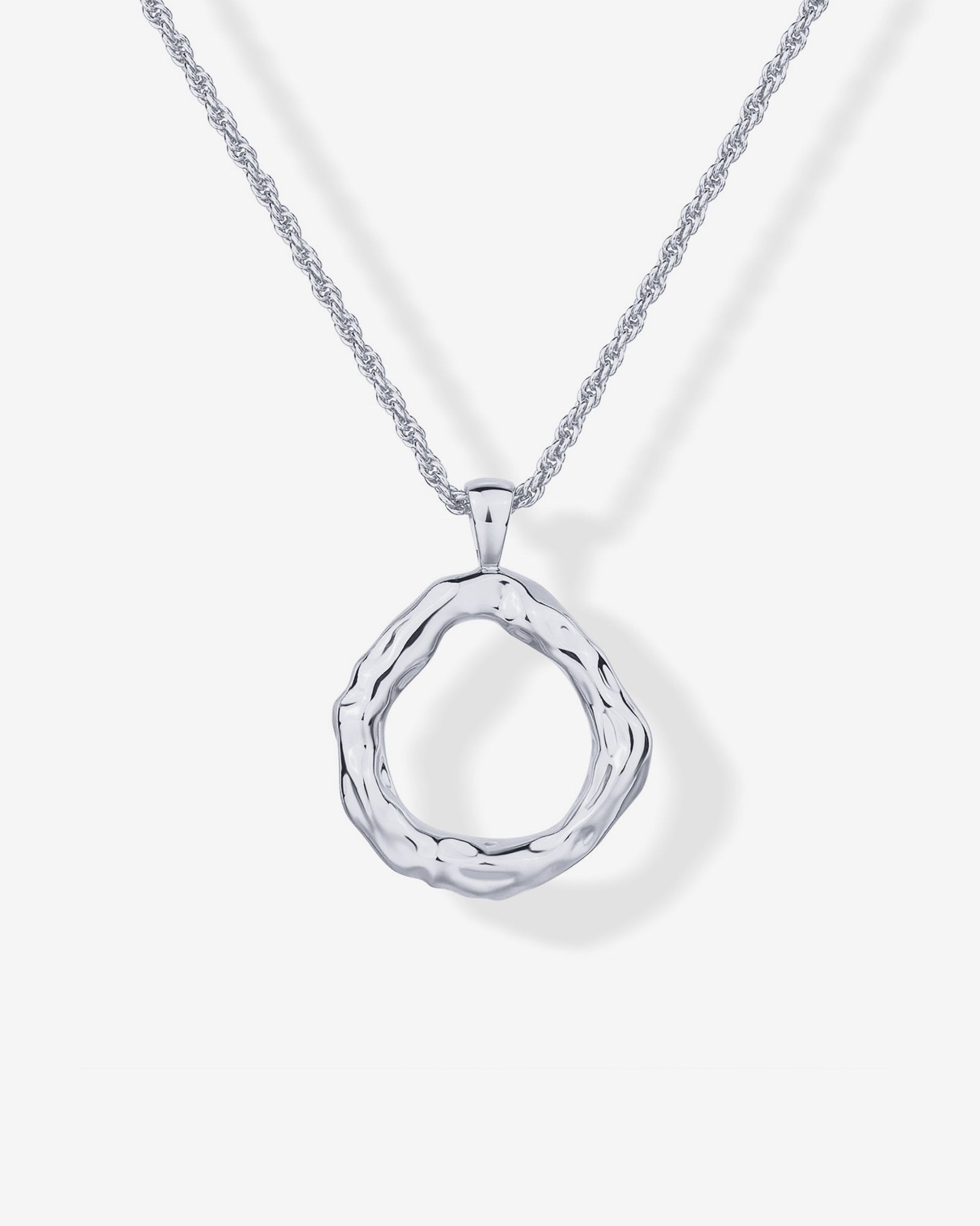 Leona Hammered Pendant - Image 4