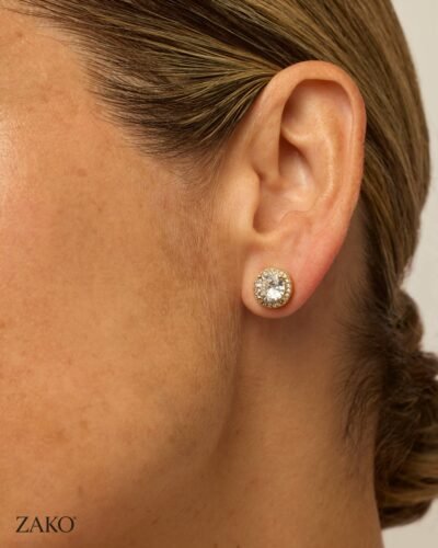Klara Halo Studs