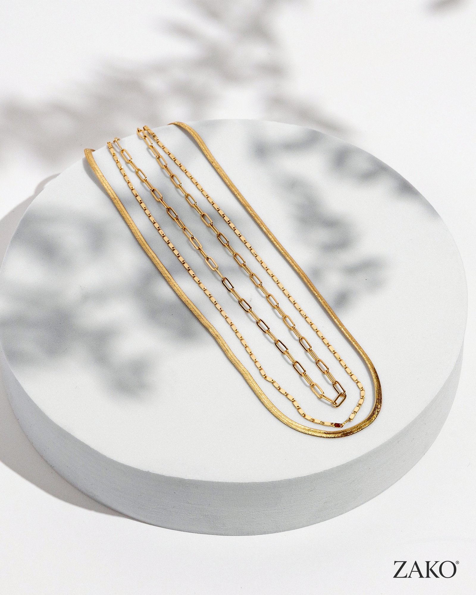 Cleo Layered Necklace - Image 3