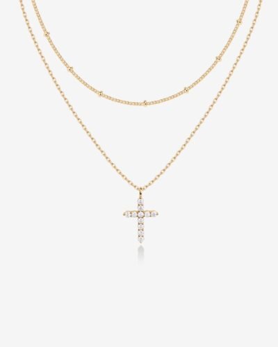 Isolde Cross Necklace