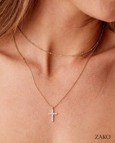 Isolde Cross Necklace