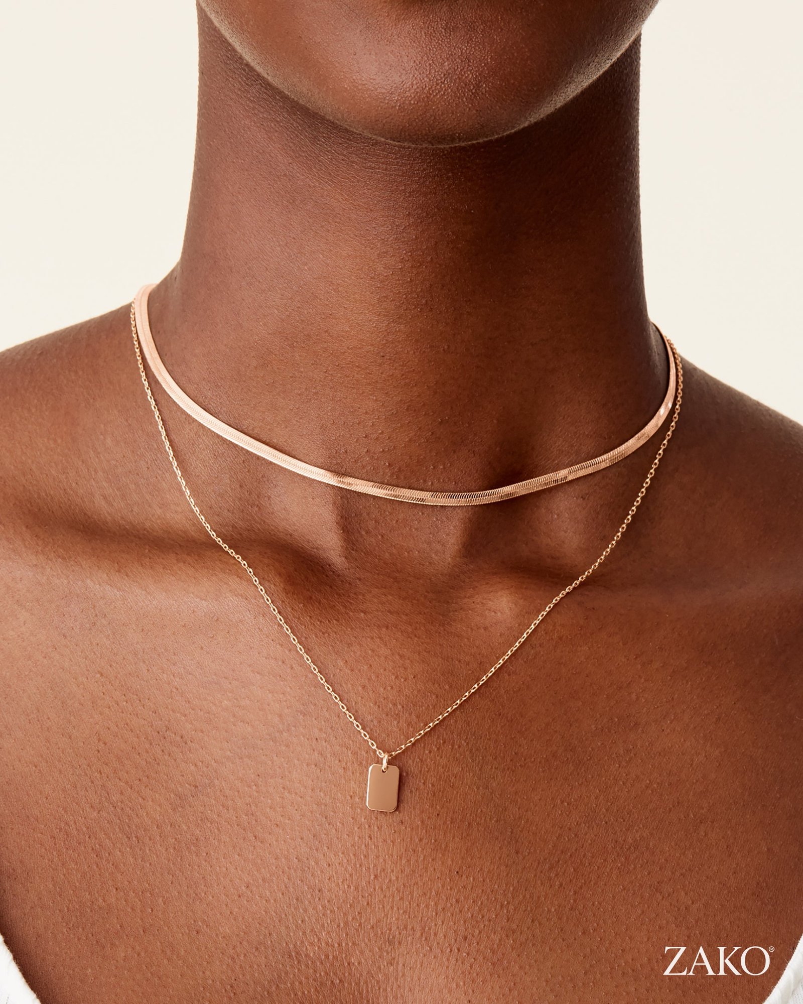 Ophelia Dog Tag Necklace - Image 8