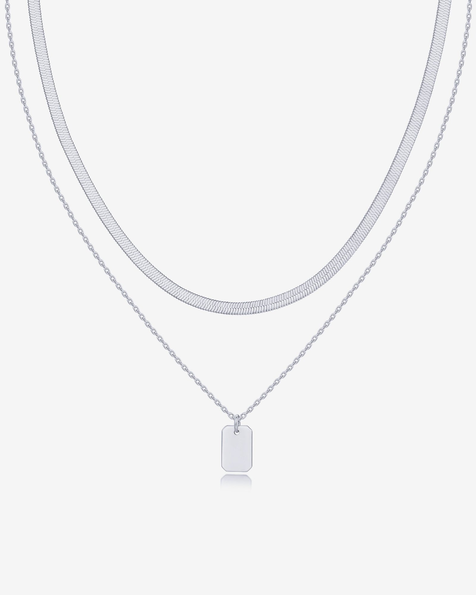 Ophelia Dog Tag Necklace - Image 9
