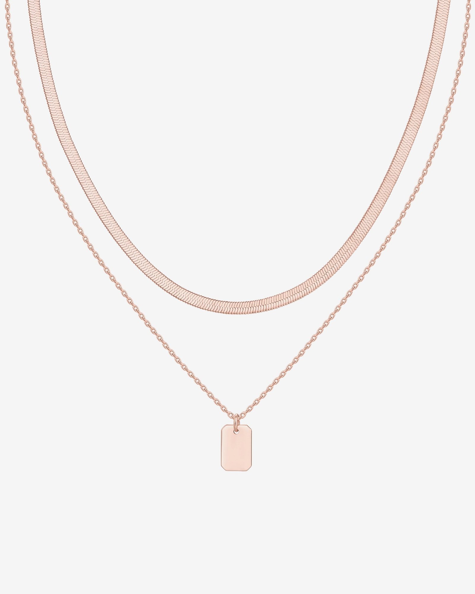 Ophelia Dog Tag Necklace - Image 11