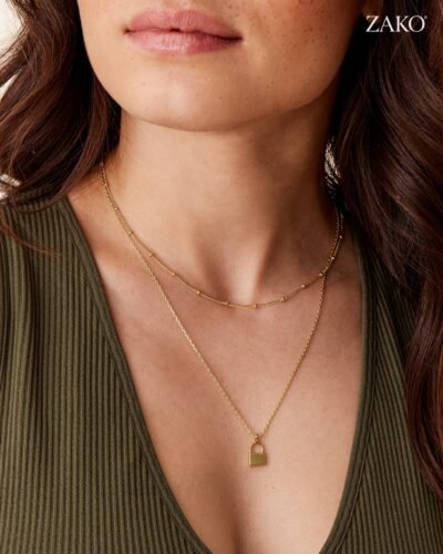 Elio Lock Necklace