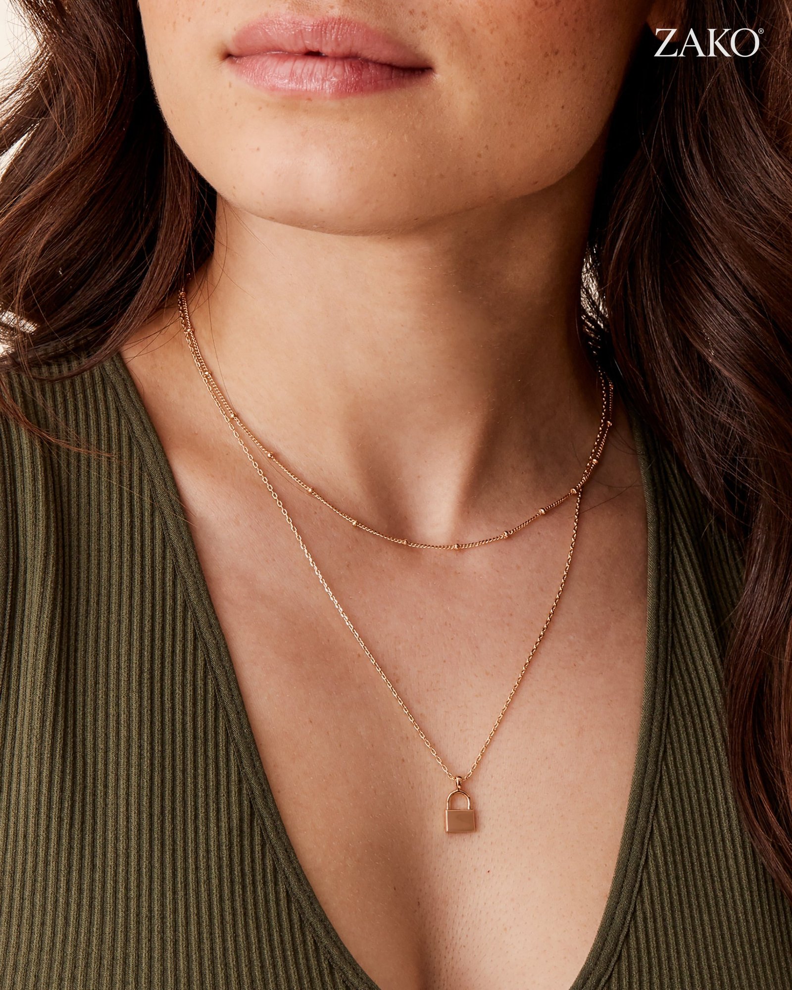 Elio Lock Necklace - Image 6