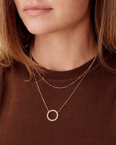 Maren Circle Necklace