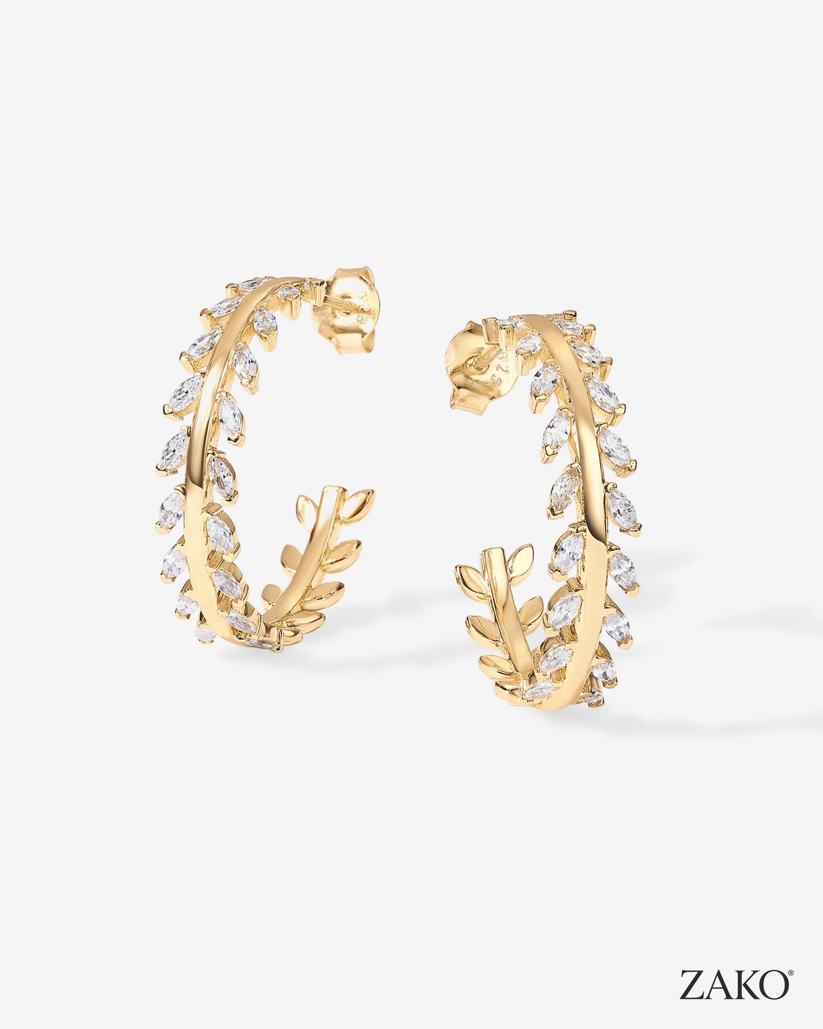 Verity Hoop Earrings - Image 2
