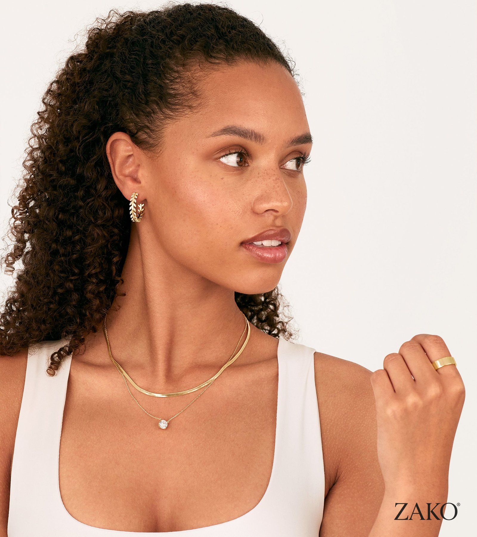 Verity Hoop Earrings - Image 6