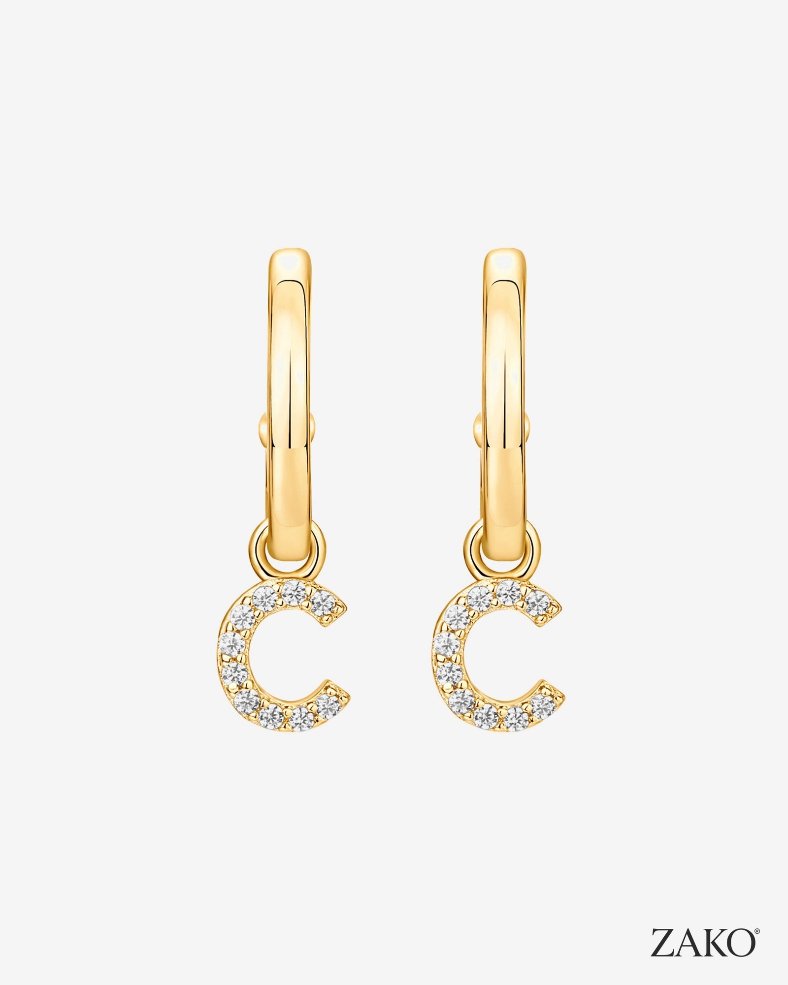 Zia Letter Hoops - Image 9