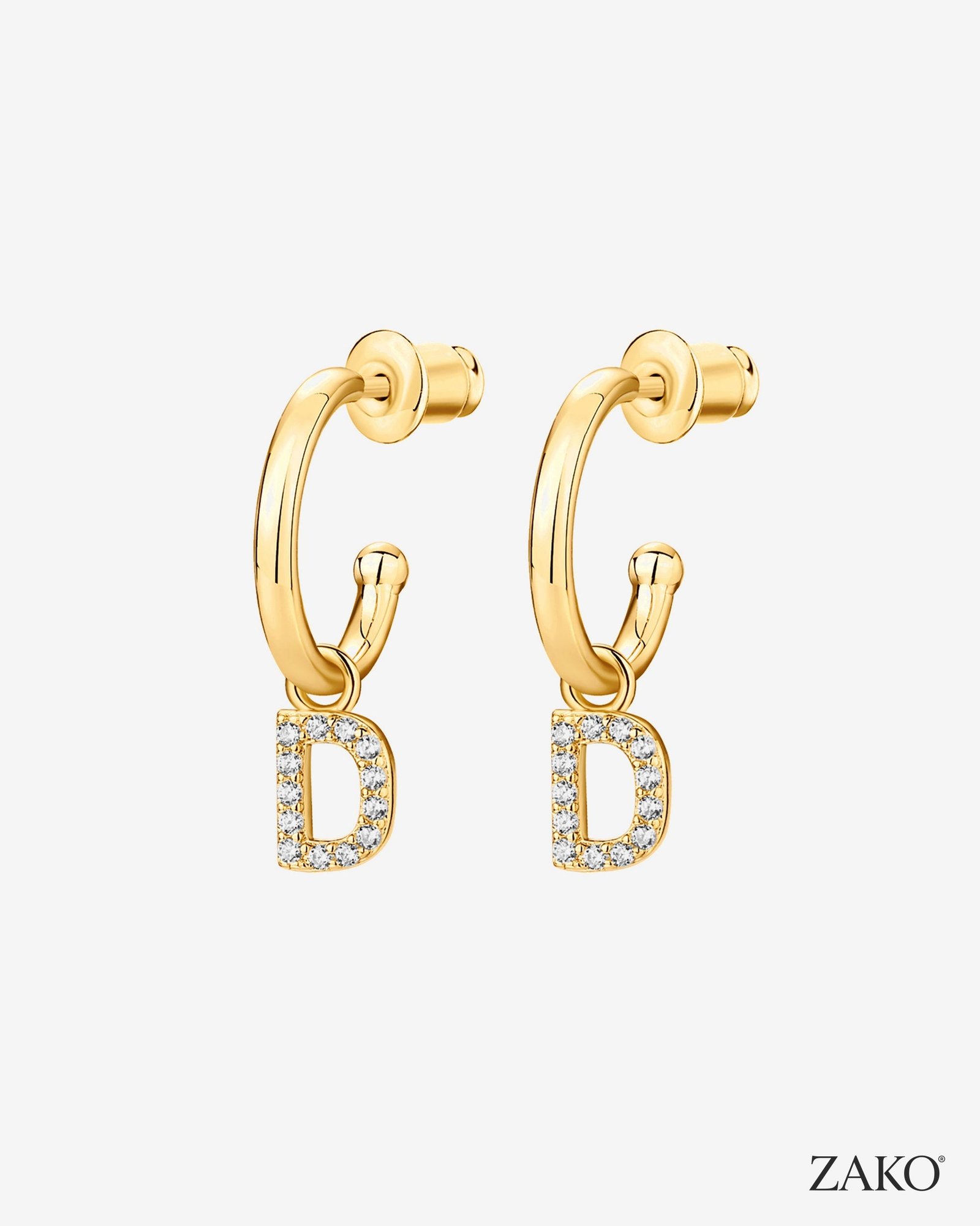 Zia Letter Hoops - Image 11