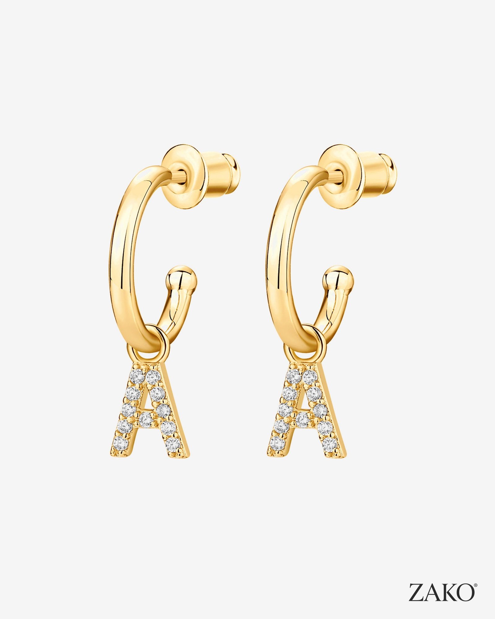 Zia Letter Hoops - Image 2