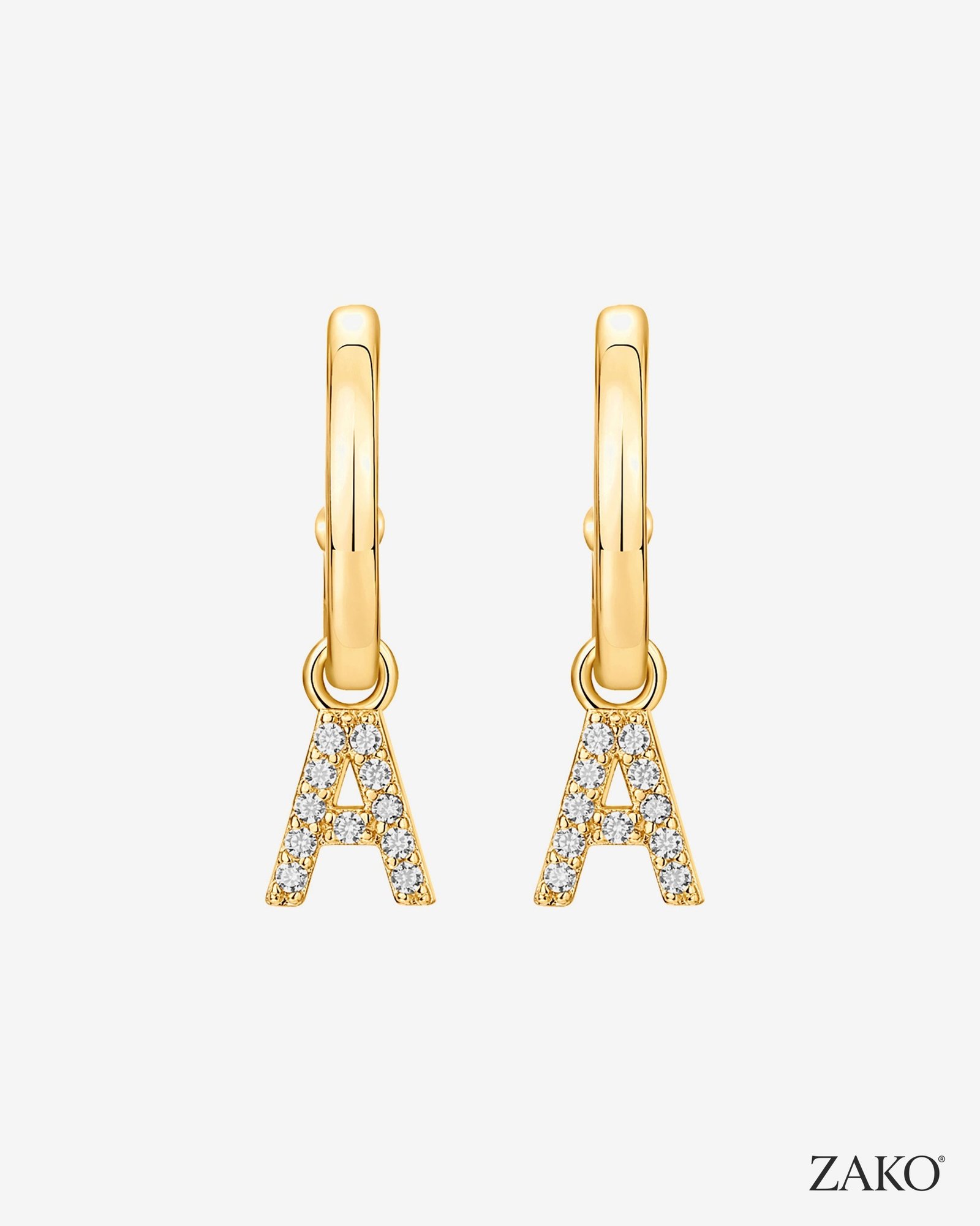 Zia Letter Hoops - Image 3