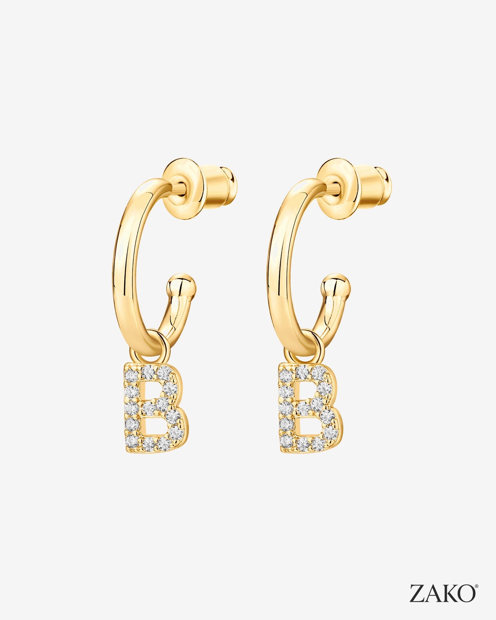Zia Letter Hoops - Image 5