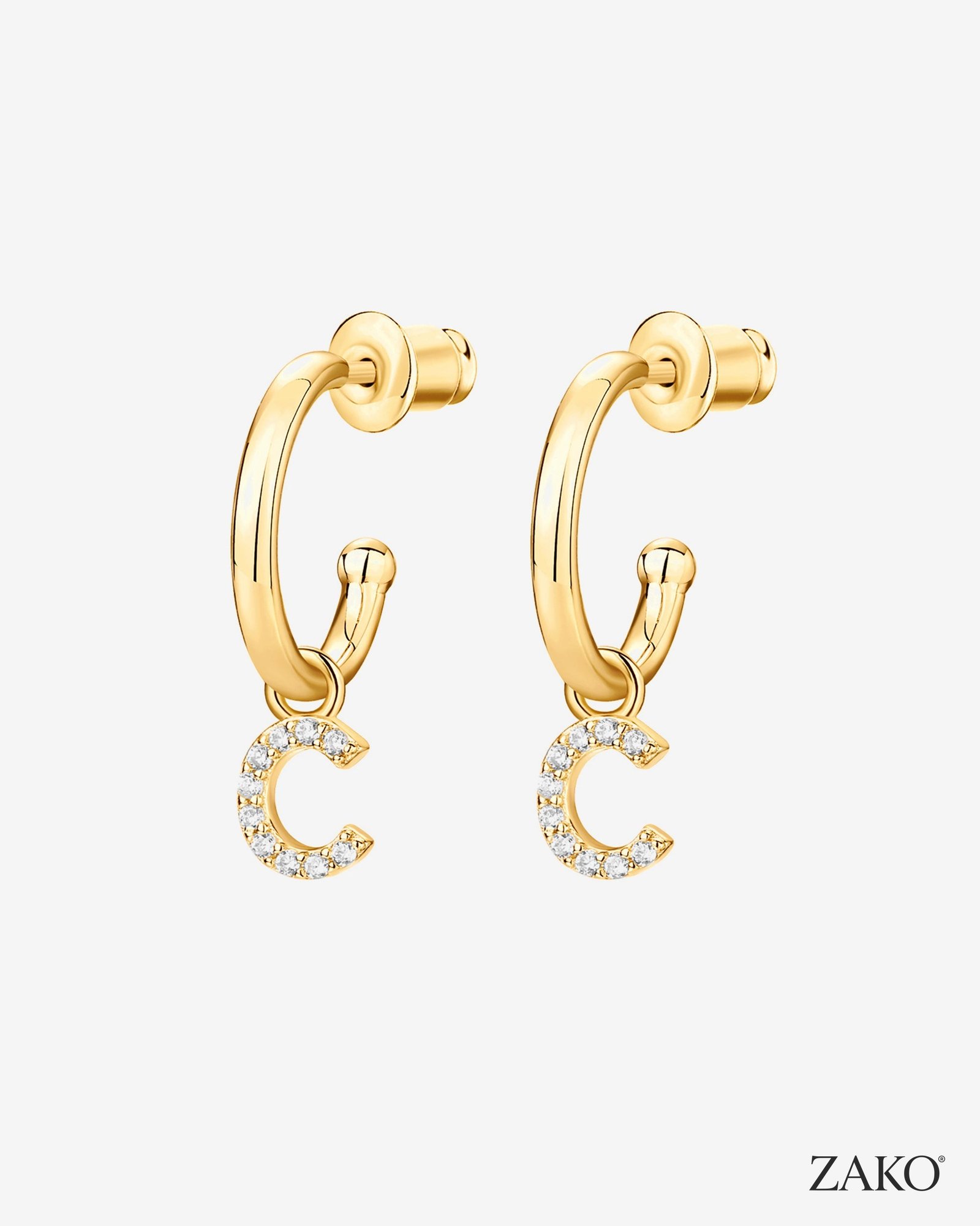 Zia Letter Hoops - Image 8