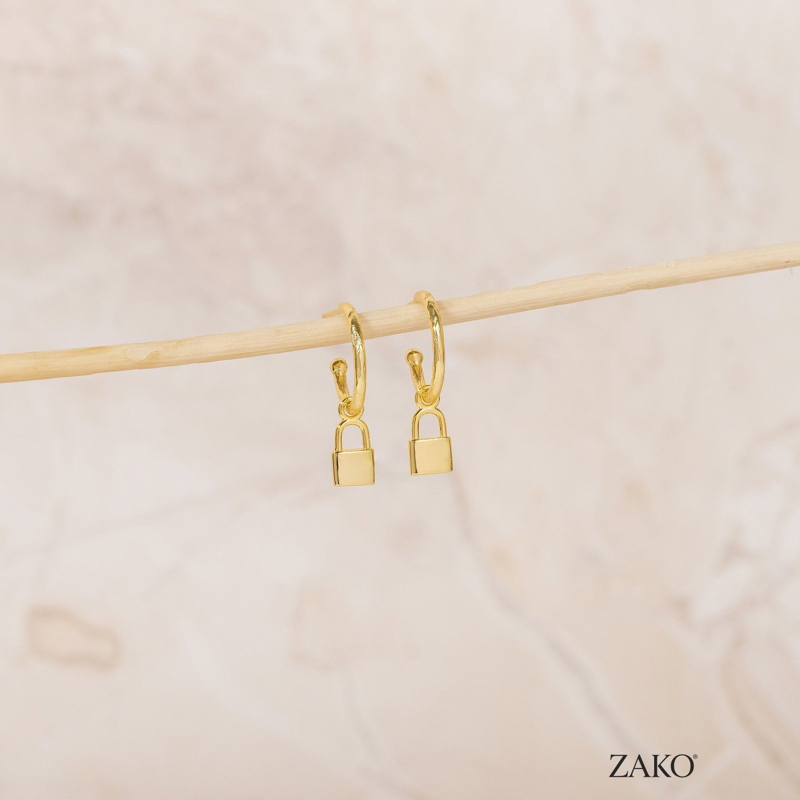 Amelie Lock Hoops - Image 2