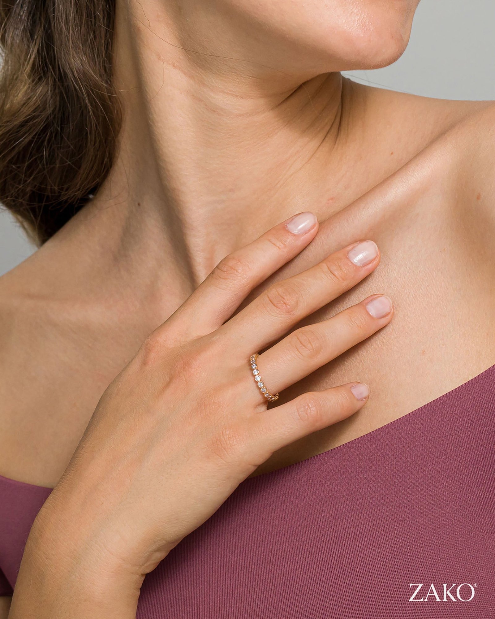 Helene Eternity Ring - Image 9