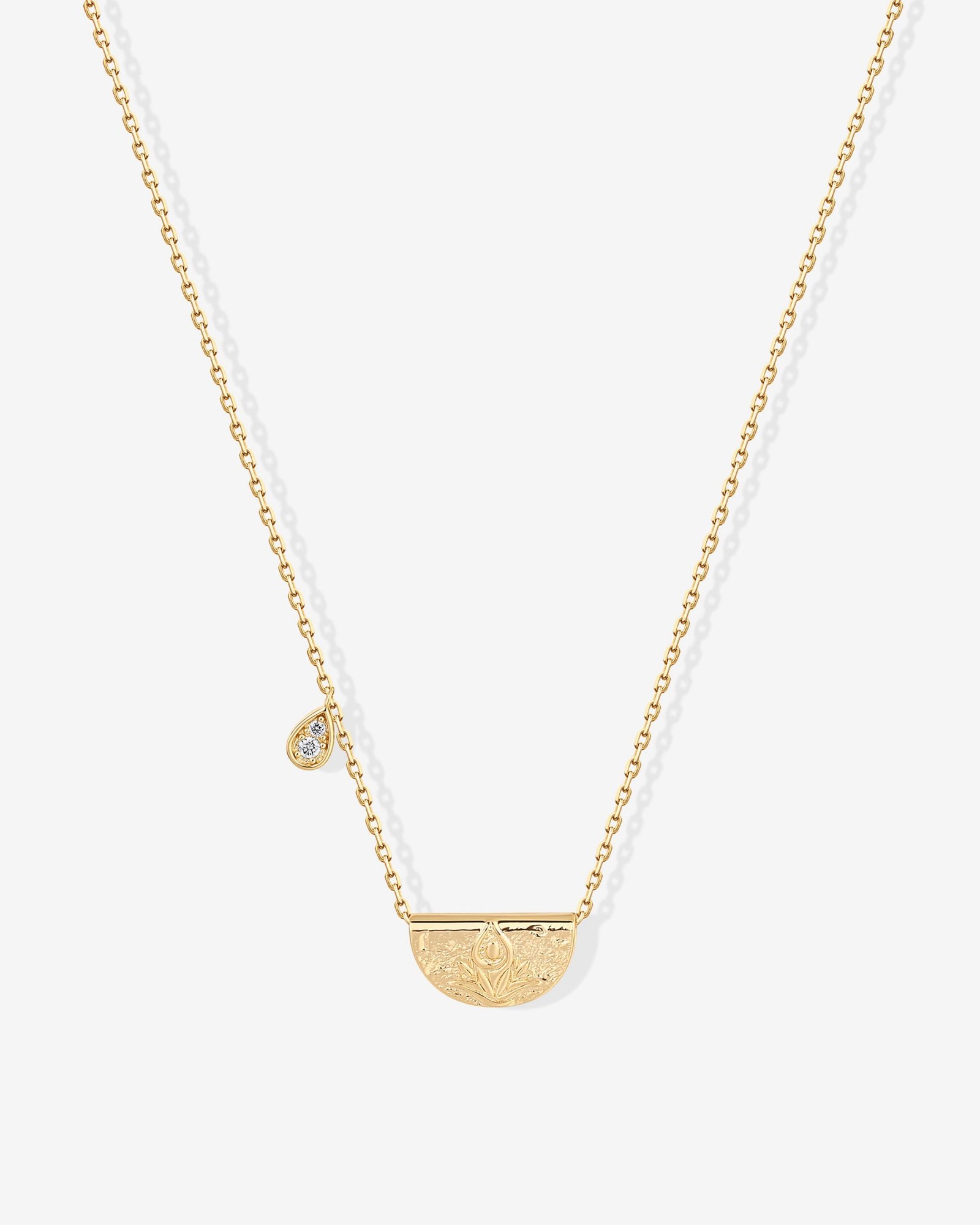 Zia Lotus Necklace