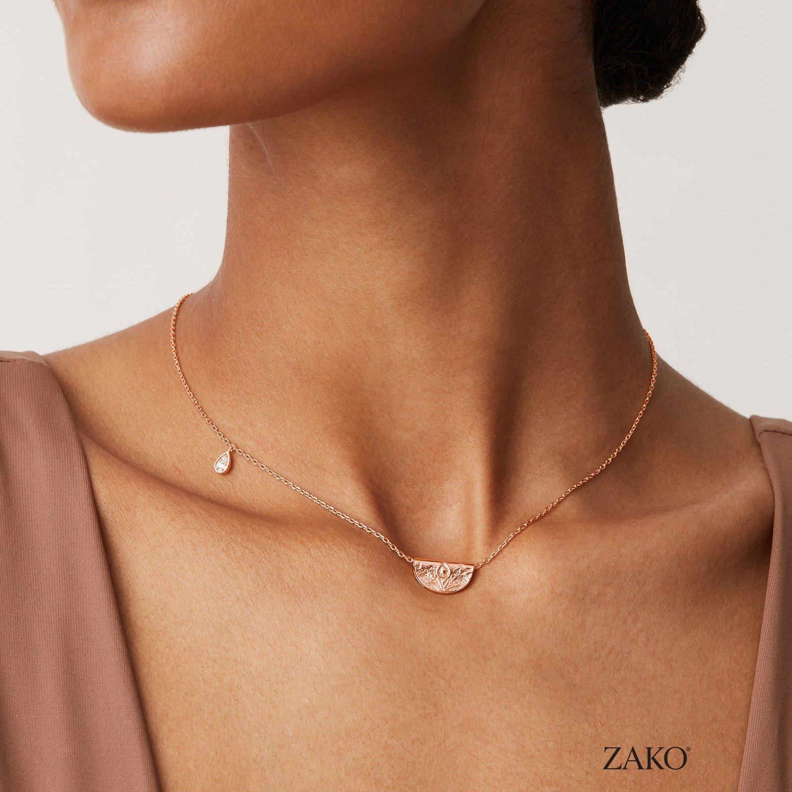 Zia Lotus Necklace - Image 9